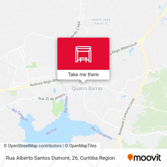 Rua Alberto Santos Dumont, 26 map