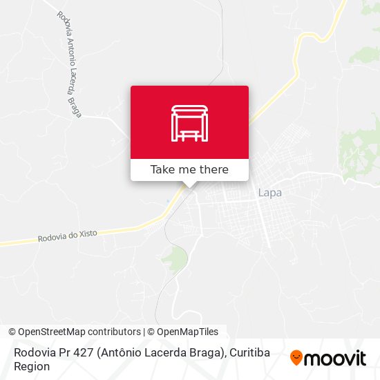 Rodovia Pr 427 (Antônio Lacerda Braga) map