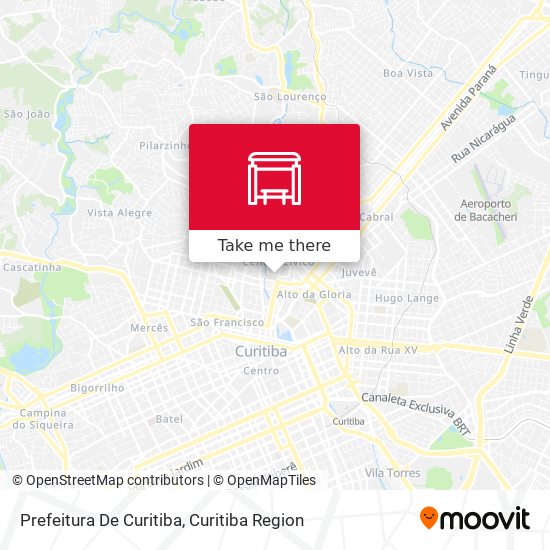 Prefeitura De Curitiba map