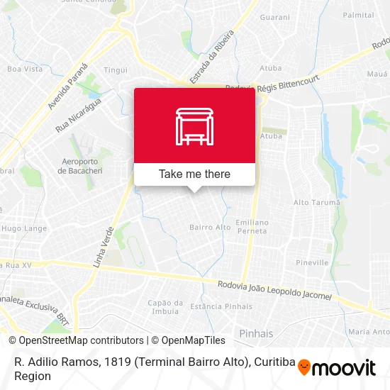 R. Adilio Ramos, 1819 (Terminal Bairro Alto) map