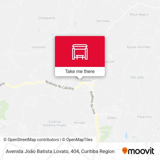 Avenida João Batista Lovato, 404 map