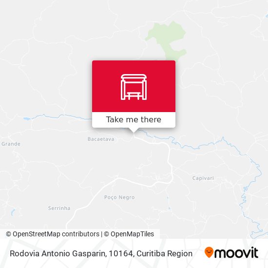 Rodovia Antonio Gasparin, 10164 map
