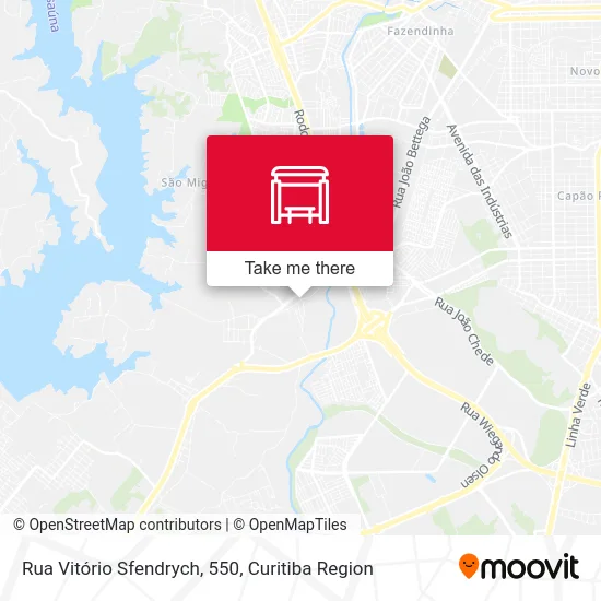 Rua Vitório Sfendrych, 550 map