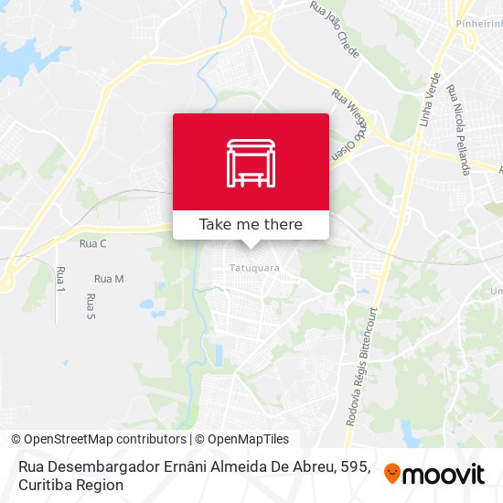 Mapa Rua Desembargador Ernâni Almeida De Abreu, 595