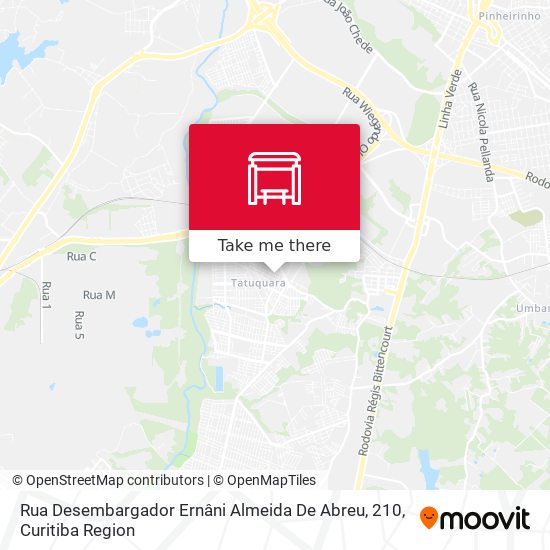 Rua Desembargador Ernâni Almeida De Abreu, 210 map