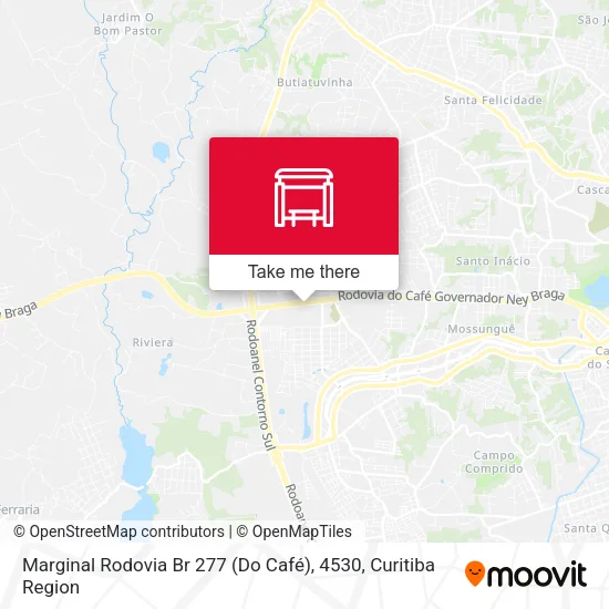 Marginal Rodovia Br 277 (Do Café), 4530 map