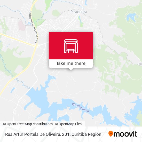 Mapa Rua Artur Portela De Oliveira, 201