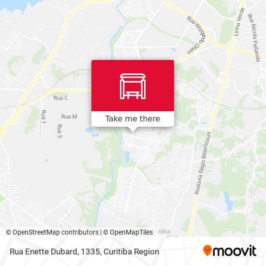 Rua Enette Dubard, 1335 map