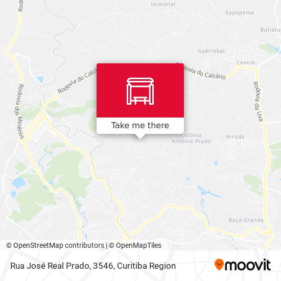 Rua José Real Prado, 3546 map