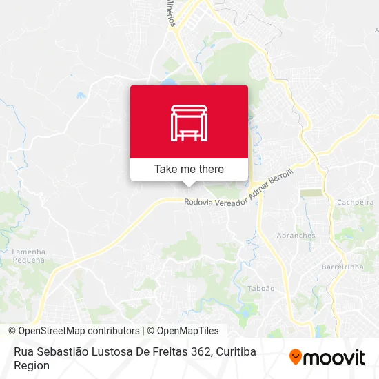 Rua Sebastião Lustosa De Freitas 362 map