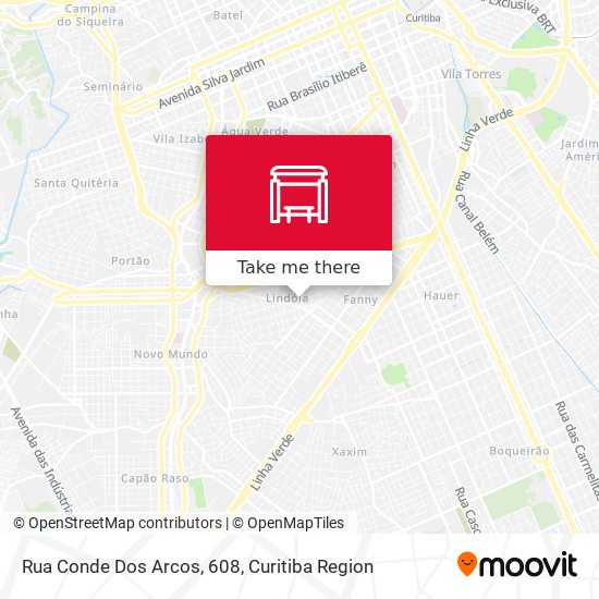 Rua Conde Dos Arcos, 608 map