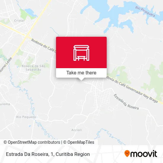 Estrada Da Roseira, 1 map
