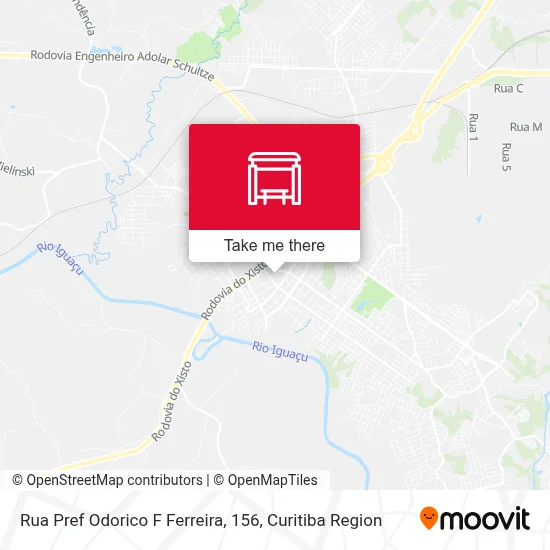 Rua Pref Odorico F Ferreira, 156 map
