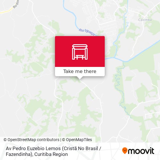 Av Pedro Euzebio Lemos (Cristã No Brasil / Fazendinha) map