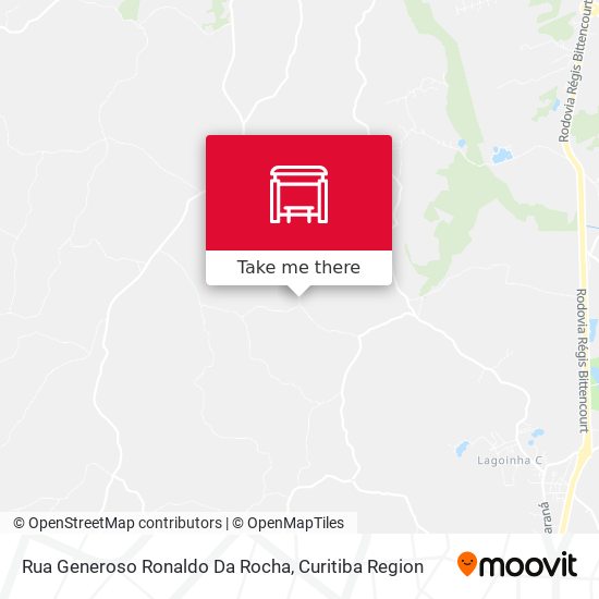 Mapa Rua Generoso Ronaldo Da Rocha