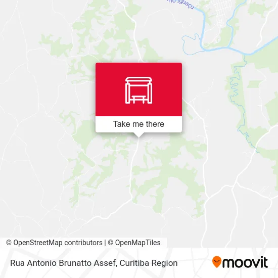 Rua Antonio Brunatto Assef map