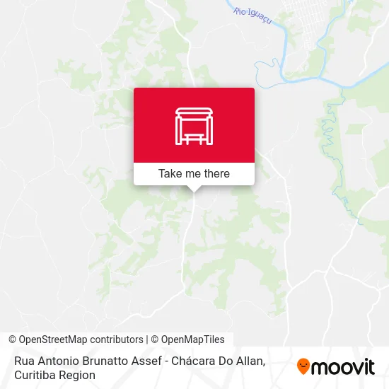Rua Antonio Brunatto Assef - Chácara Do Allan map