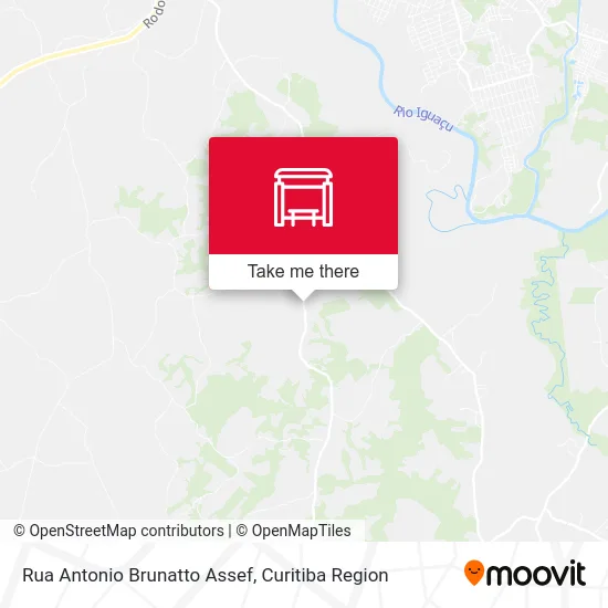 Rua Antonio Brunatto Assef map