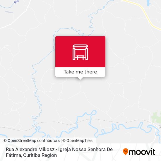 Mapa Rua Alexandre Mikosz - Igreja Nossa Senhora De Fátima