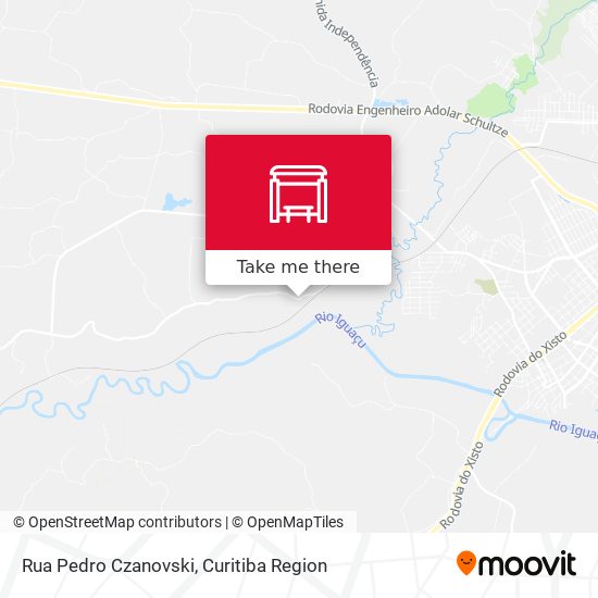 Rua Pedro Czanovski map