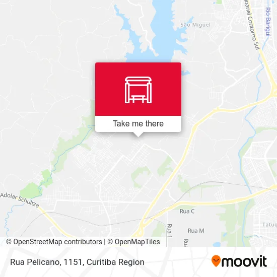 Rua Pelicano, 1151 map