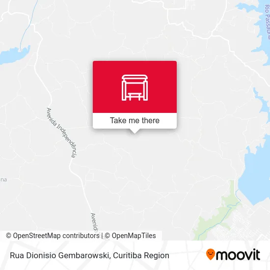 Rua Dionisio Gembarowski map