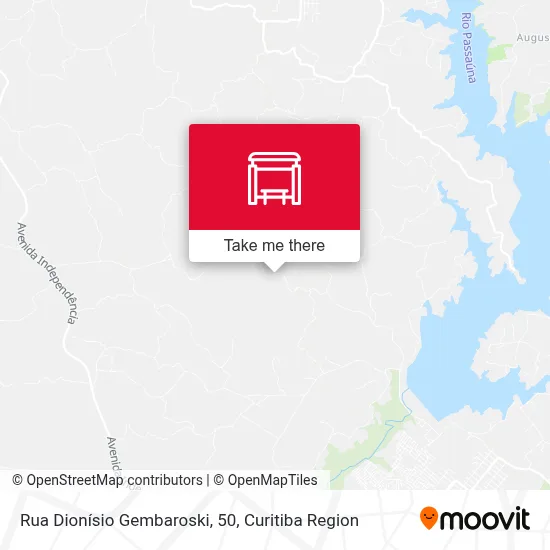 Rua Dionísio Gembaroski, 50 map