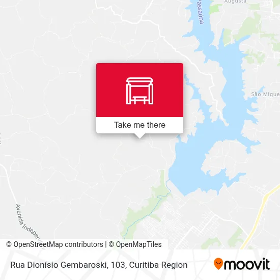 Rua Dionísio Gembaroski, 103 map