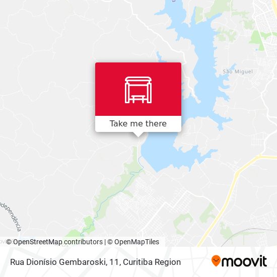 Rua Dionísio Gembaroski, 11 map