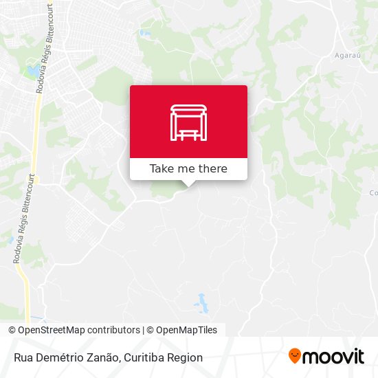 Rua Demétrio Zanão map