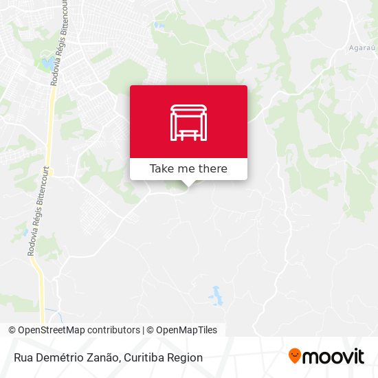 Rua Demétrio Zanão map