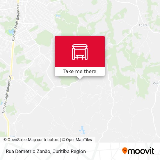 Rua Demétrio Zanão map