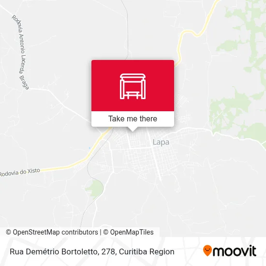 Rua Demétrio Bortoletto, 278 map
