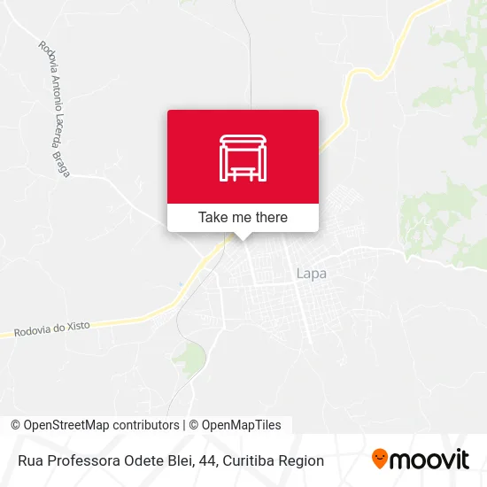 Rua Professora Odete Blei, 44 map