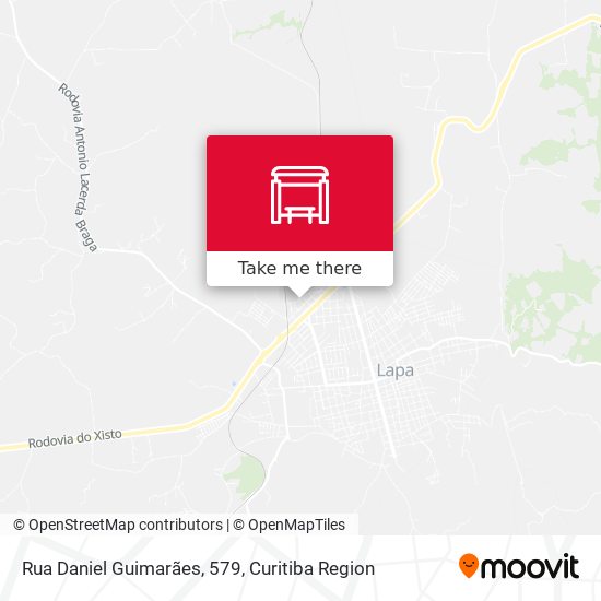 Rua Daniel Guimarães, 579 map
