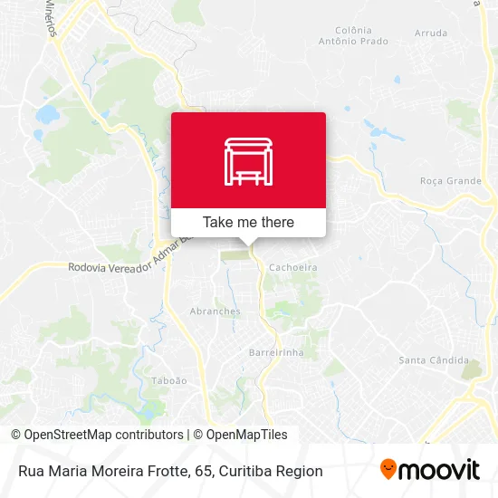 Rua Maria Moreira Frotte, 65 map