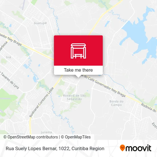 Rua Suely Lopes Bernar, 1022 map
