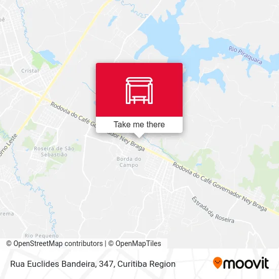 Rua Euclides Bandeira, 347 map