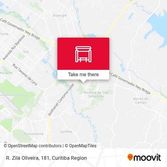 R. Zilá Oliveira, 181 map