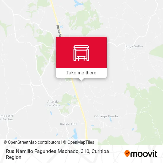 Rua Namilio Fagundes Machado, 310 map