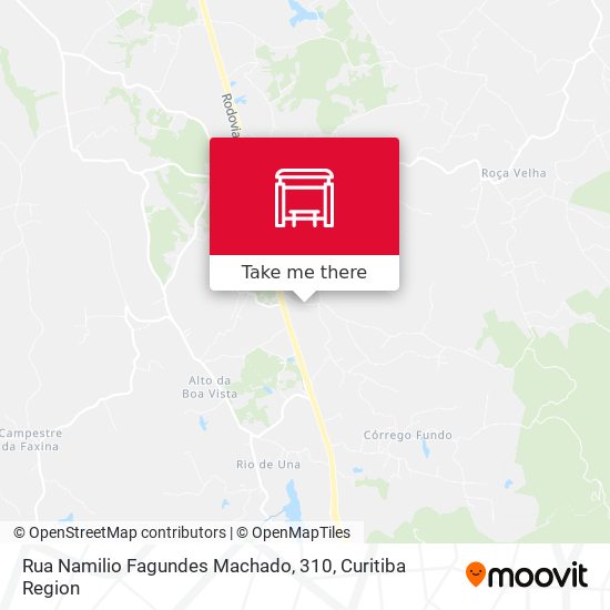 Rua Namilio Fagundes Machado, 310 map