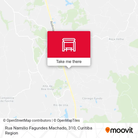 Rua Namilio Fagundes Machado, 310 map