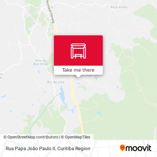 Rua Papa João Paulo II map