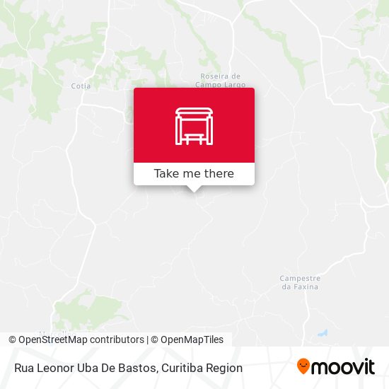 Mapa Rua Leonor Uba De Bastos