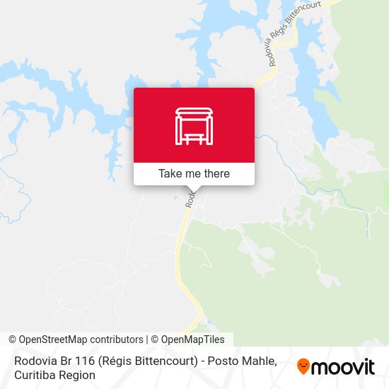 Rodovia Br 116 (Régis Bittencourt) - Posto Mahle map