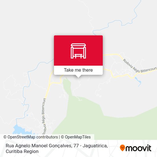 Rua Agnelo Manoel Gonçalves, 77 - Jaguatirica map