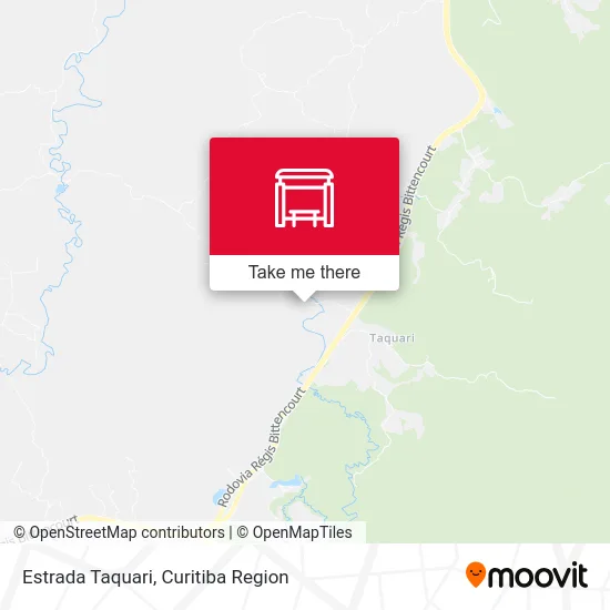Estrada Taquari map