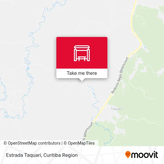 Estrada Taquari map