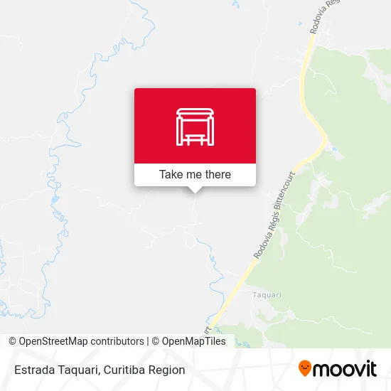 Estrada Taquari map