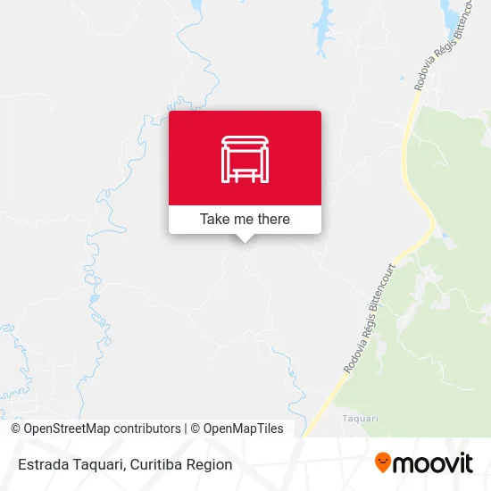 Estrada Taquari map